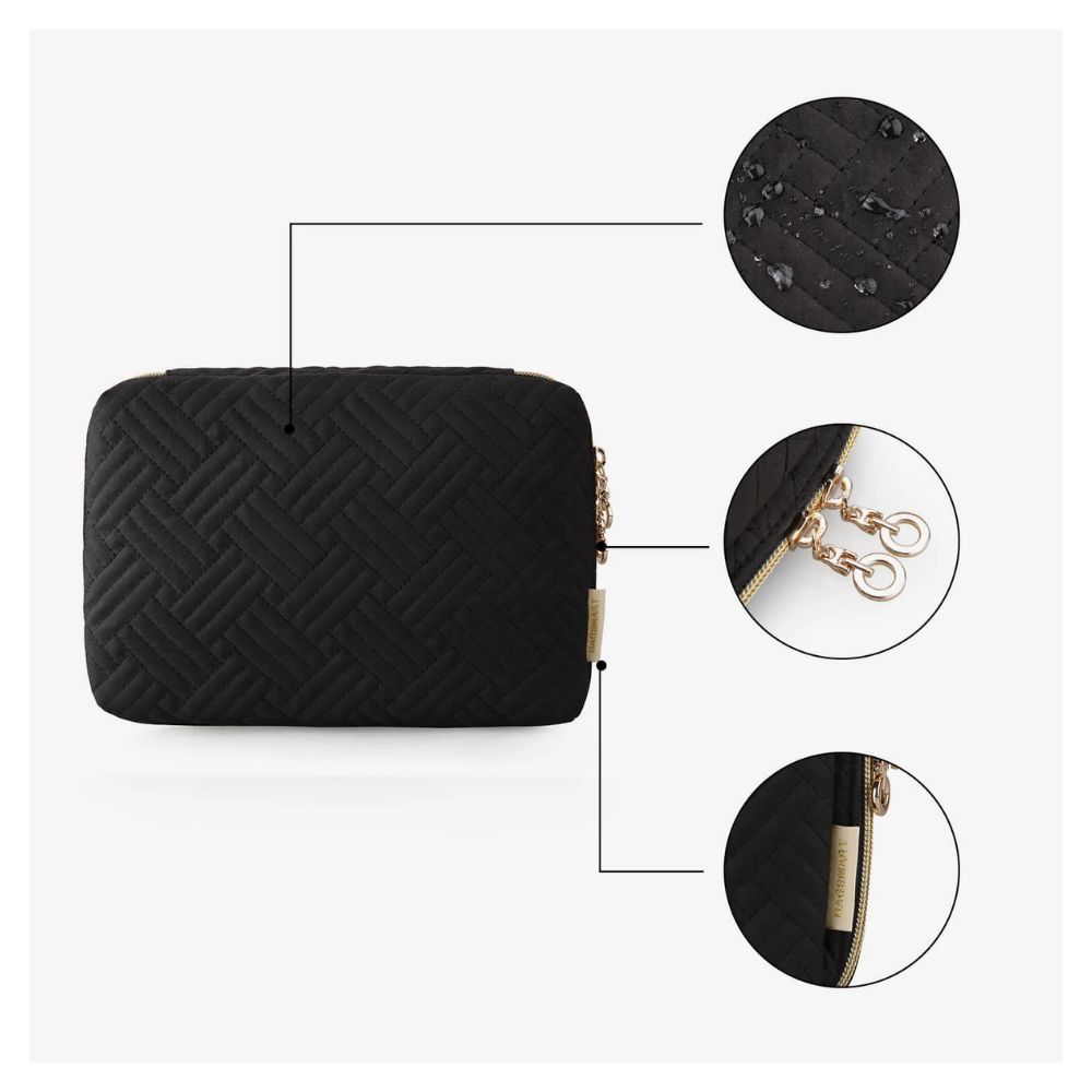 BAGSMART BOLSA ORGANIZADORA DE ACCESORIOS ELECTRÓNICOS ATHENA- EN COLOR NEGRO - 4