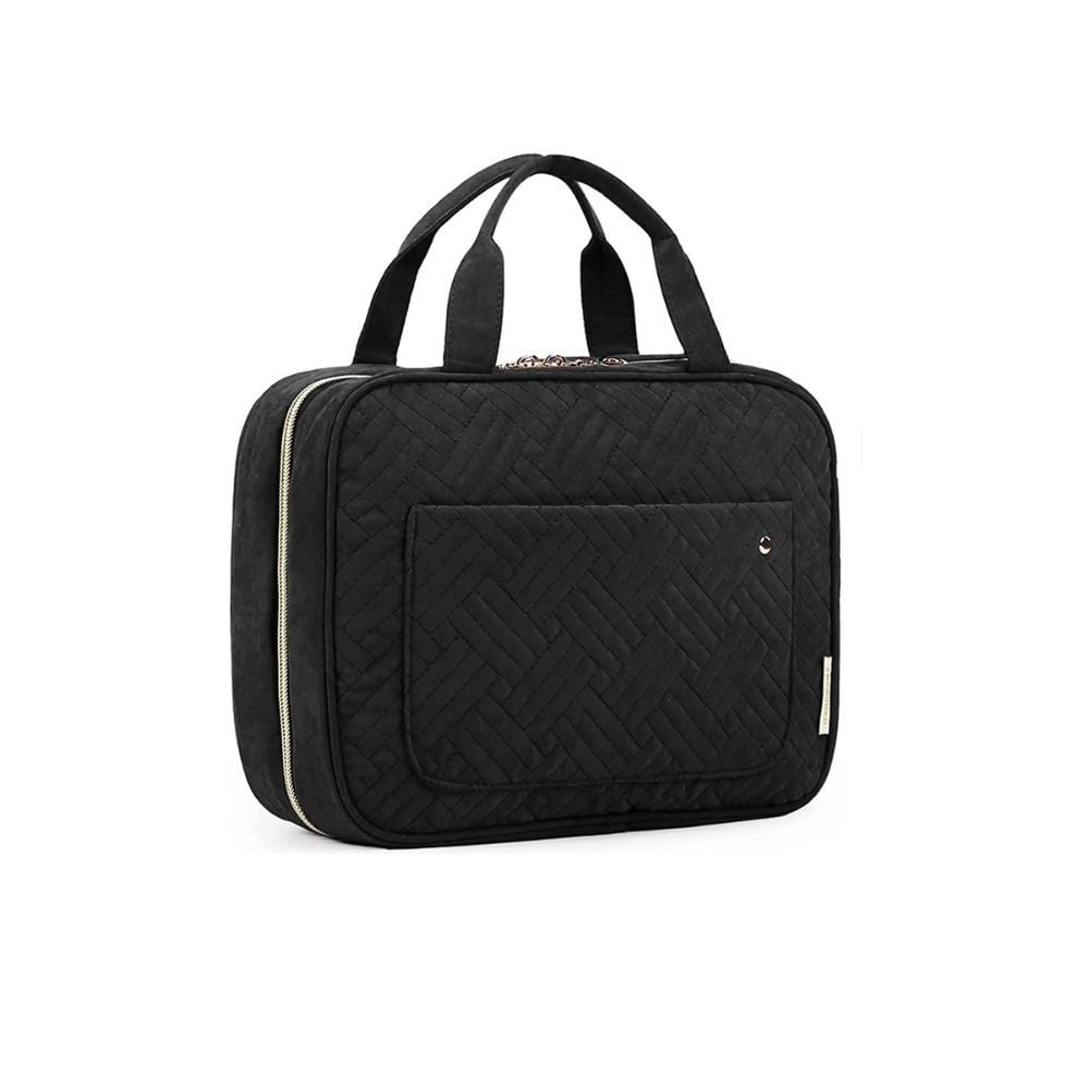 BAGSMART - NECESER KIT DE VIAJE CON GANCHO- EN COLOR NEGRO - 1