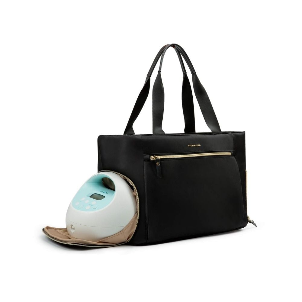 PAÑALERA MOMMORE MM3101306AN001 ELEGANTE GRAN CAPACIDAD NEGRO - 1