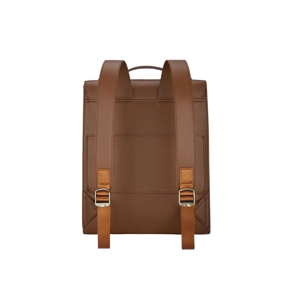 ECOSUSI - MOCHILA VINTAGE VERBENA HASTA 14'- MARRÓN - 3