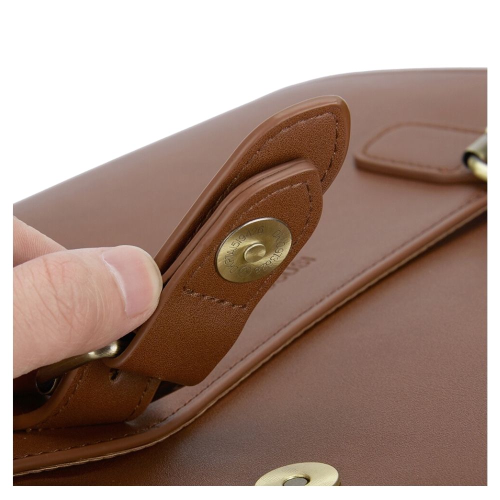 ECOSUSI - MOCHILA VINTAGE VERBENA HASTA 14'- MARRÓN - 5