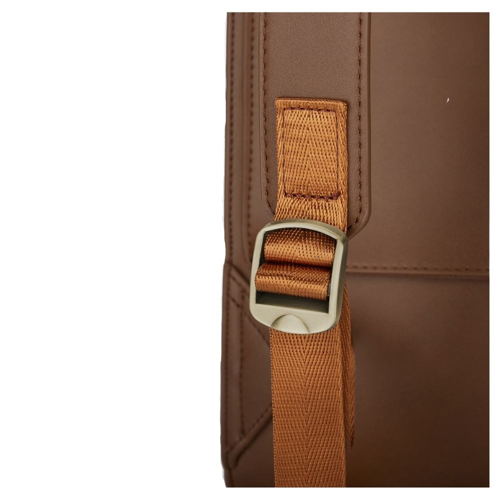 ECOSUSI - MOCHILA VINTAGE VERBENA HASTA 14'- MARRÓN - 6