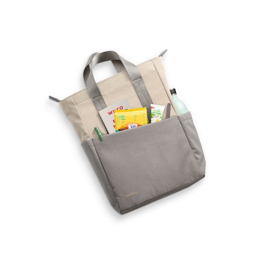 TOMTOC MOCHILA SLASH PARA NOTEBOOK /MACBOOK PRO DE 14' - 12L - GRIS - 4