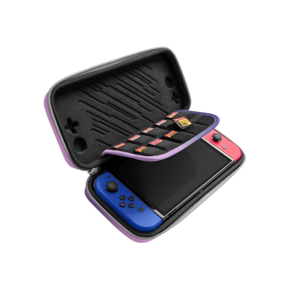 TOMTOC ESTUCHE LIGERO PARA NINTENDO SWITCH OLED - MORADO - 4
