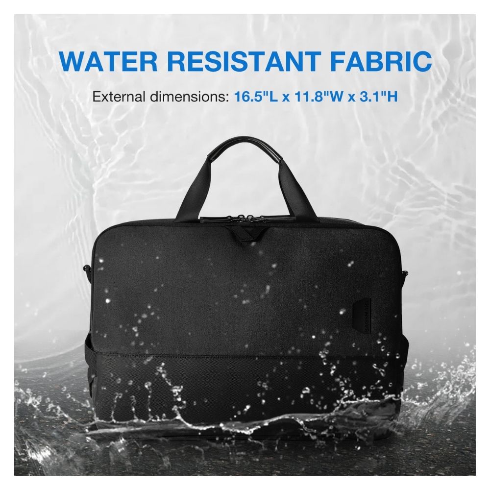 BAGSMART MALETÍN FALCO NOTEBOOK 15.6''- EN COLOR NEGRO - 5