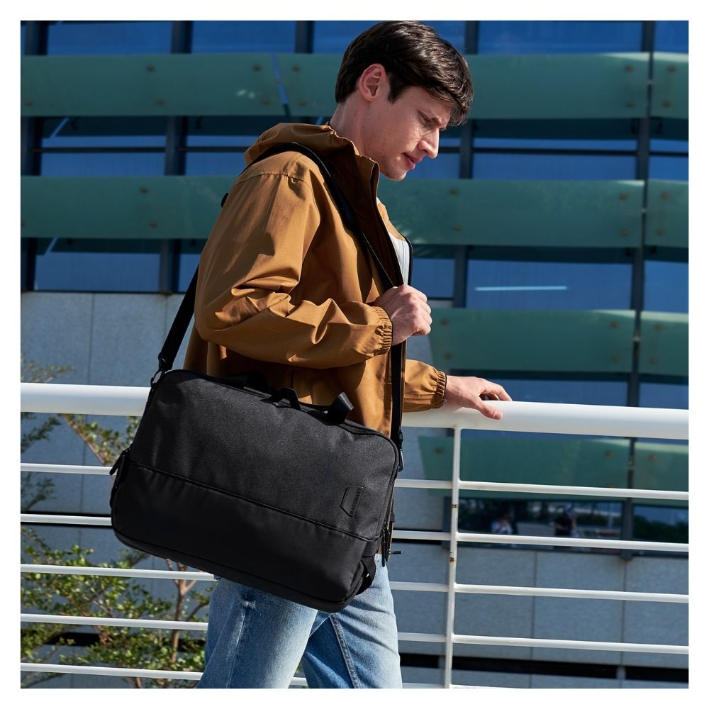 BAGSMART MALETÍN FALCO NOTEBOOK 15.6''- EN COLOR NEGRO - 7