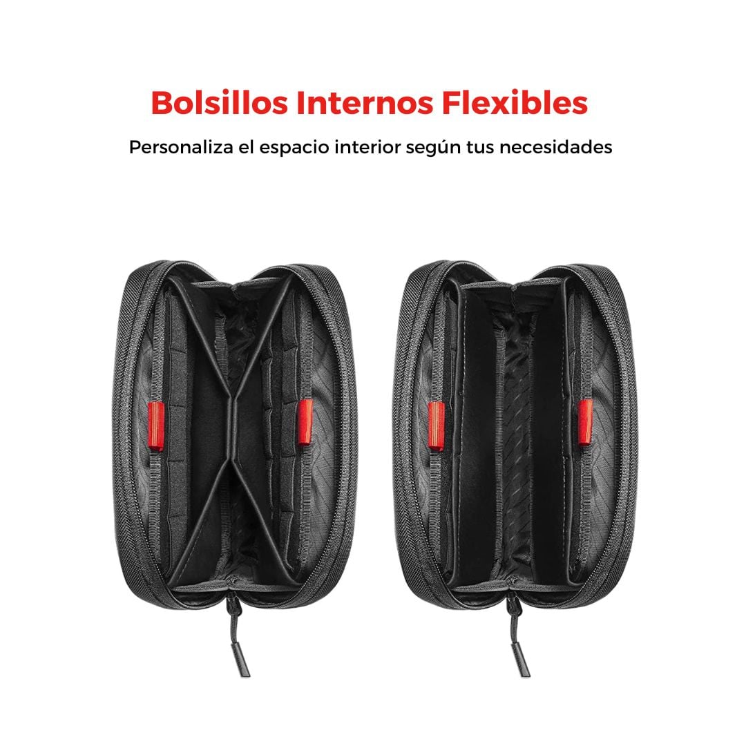 TOMTOC ESTUCHE DE ALMACENAMIENTO PARA JUEGOS DE NINTENDO SWITCH /OLED /LITE - NEGRO - 2