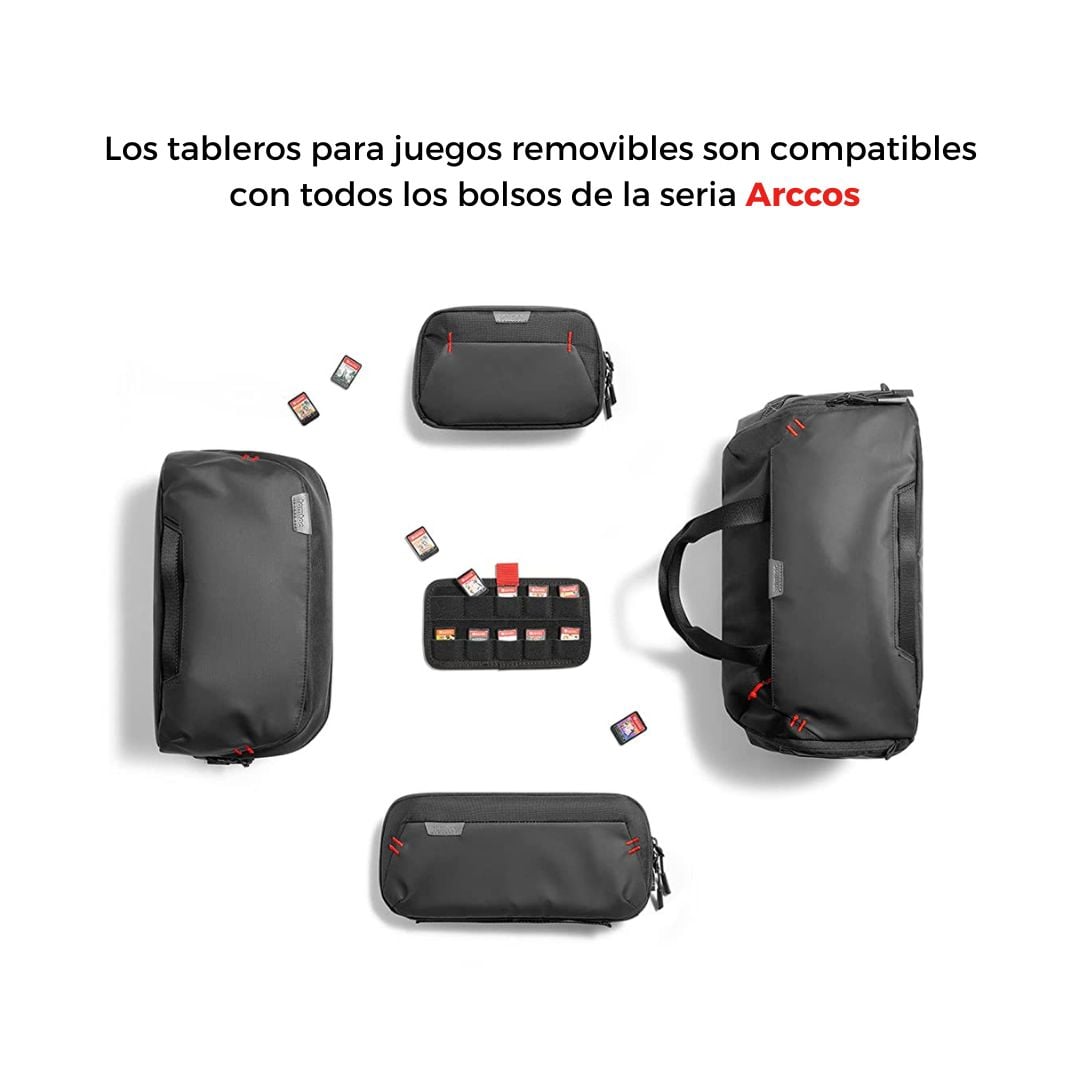 TOMTOC ESTUCHE DE ALMACENAMIENTO PARA JUEGOS DE NINTENDO SWITCH /OLED /LITE - NEGRO - 5