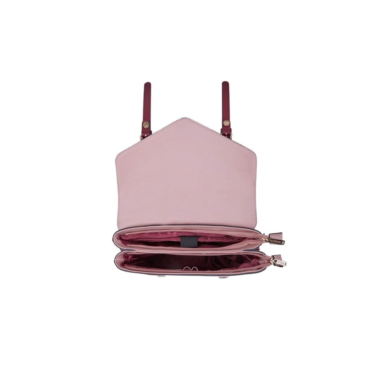 ECOSUSI MOCHILA VINTAGE BELLADONNA PARA 14' - ROSADO - 3