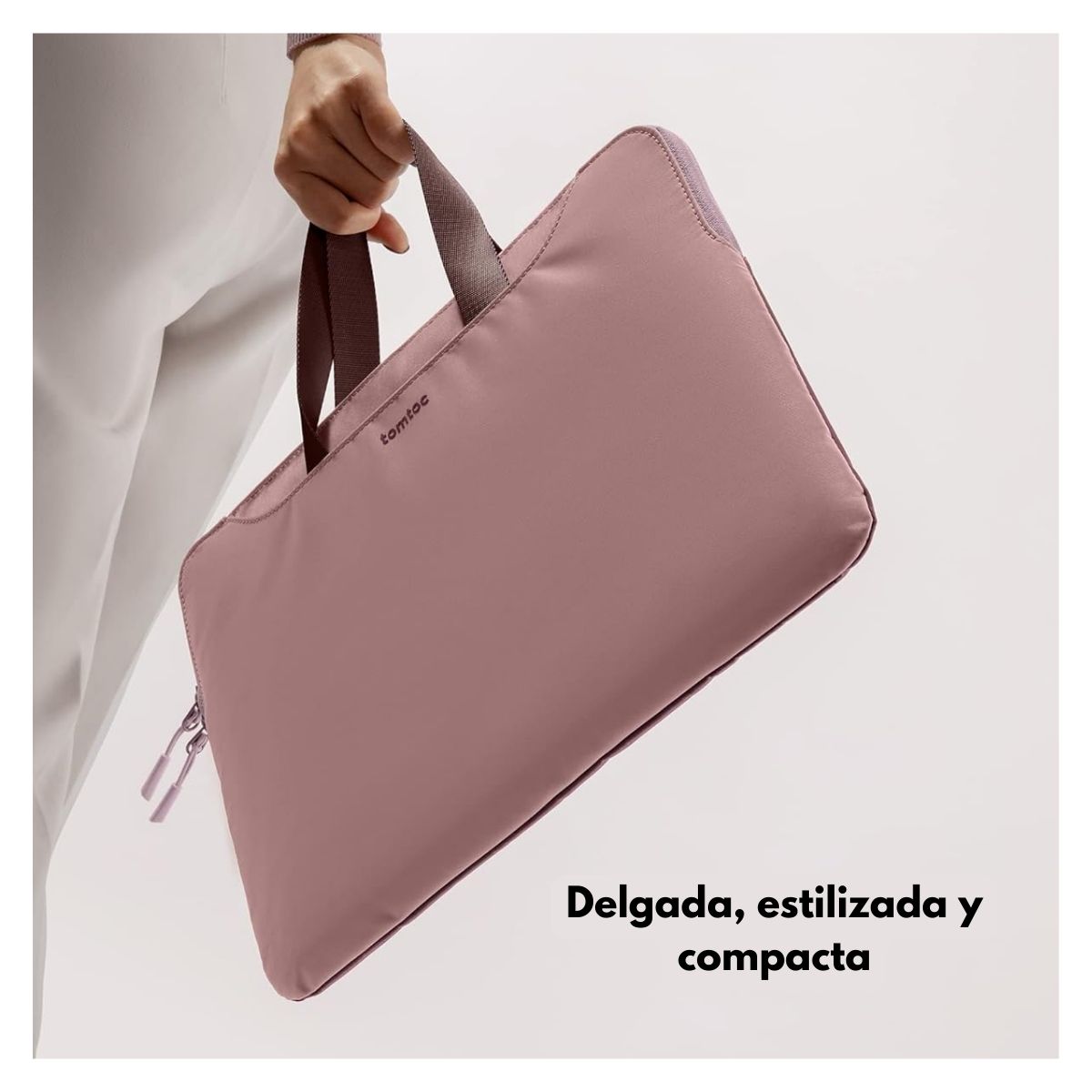 TOMTOC FUNDA LIGHT-A21 BICOLOR LAPTOP/TABLET 13' - 14' - ROSADO - 2