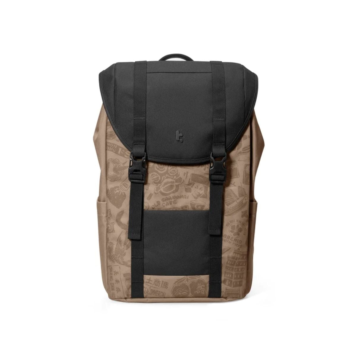 TOMTOC MOCHILA OCHM-TA1 22L PARA NOTEBOOK HASTA 15.6' - MARRÓN - 1