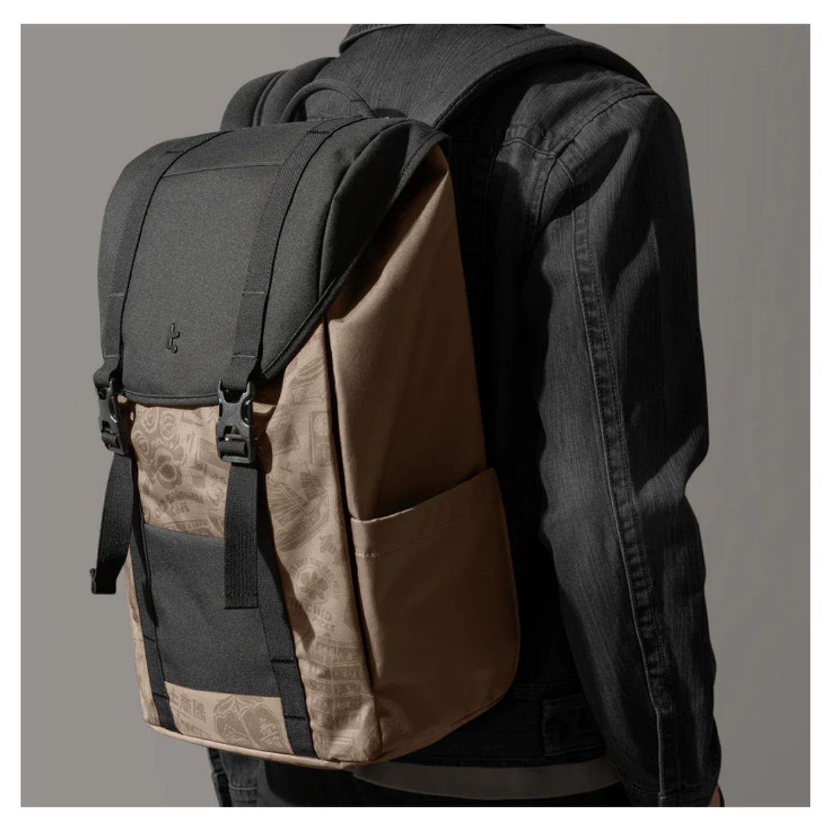 TOMTOC MOCHILA OCHM-TA1 22L PARA NOTEBOOK HASTA 15.6' - MARRÓN - 3