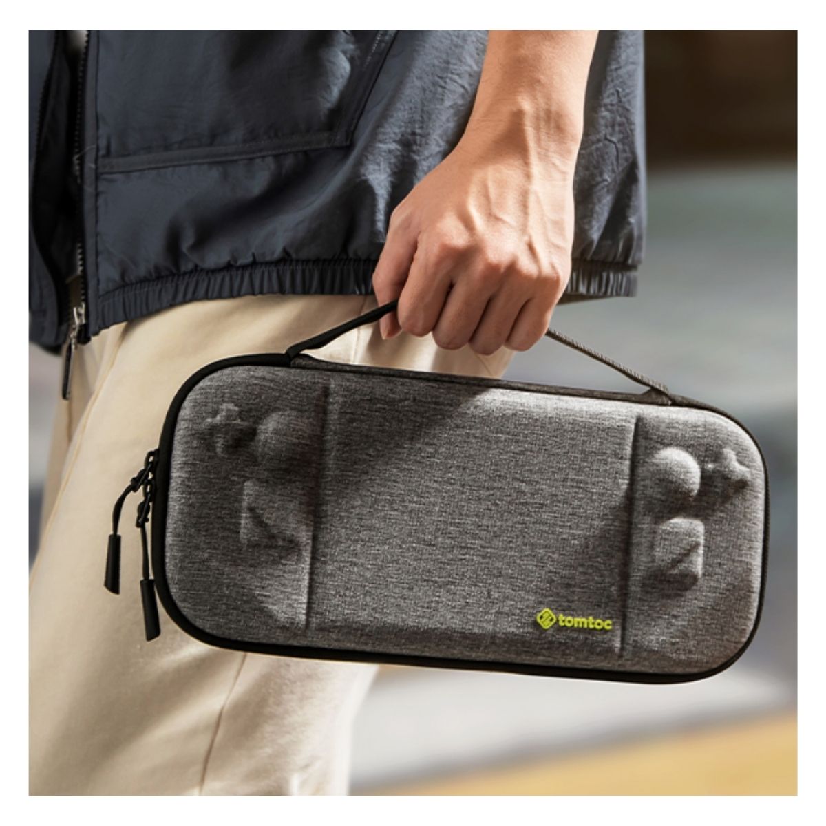 TOMTOC ESTUCHE FANCYCASE-G38 PARA STEAM DECK - GRIS - 7