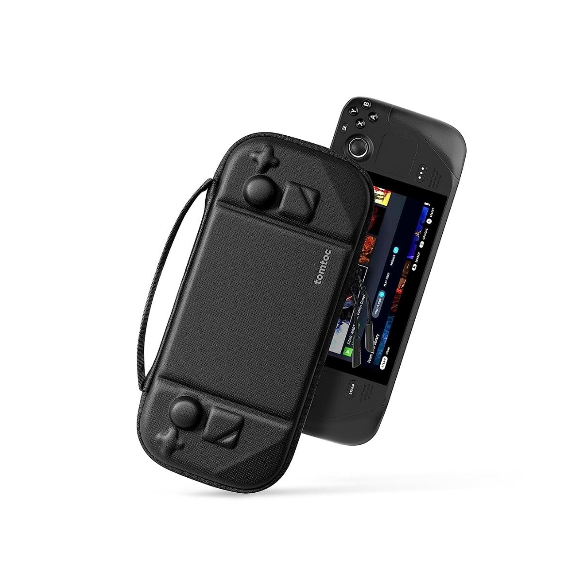 TOMTOC ESTUCHE FANCYCASE-G38 PARA STEAM DECK - NEGRO - 1