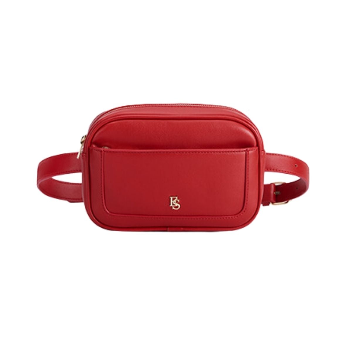 ECOSUSI BANANO MODERNO DE CUERO VEGANO - ROJO - 1