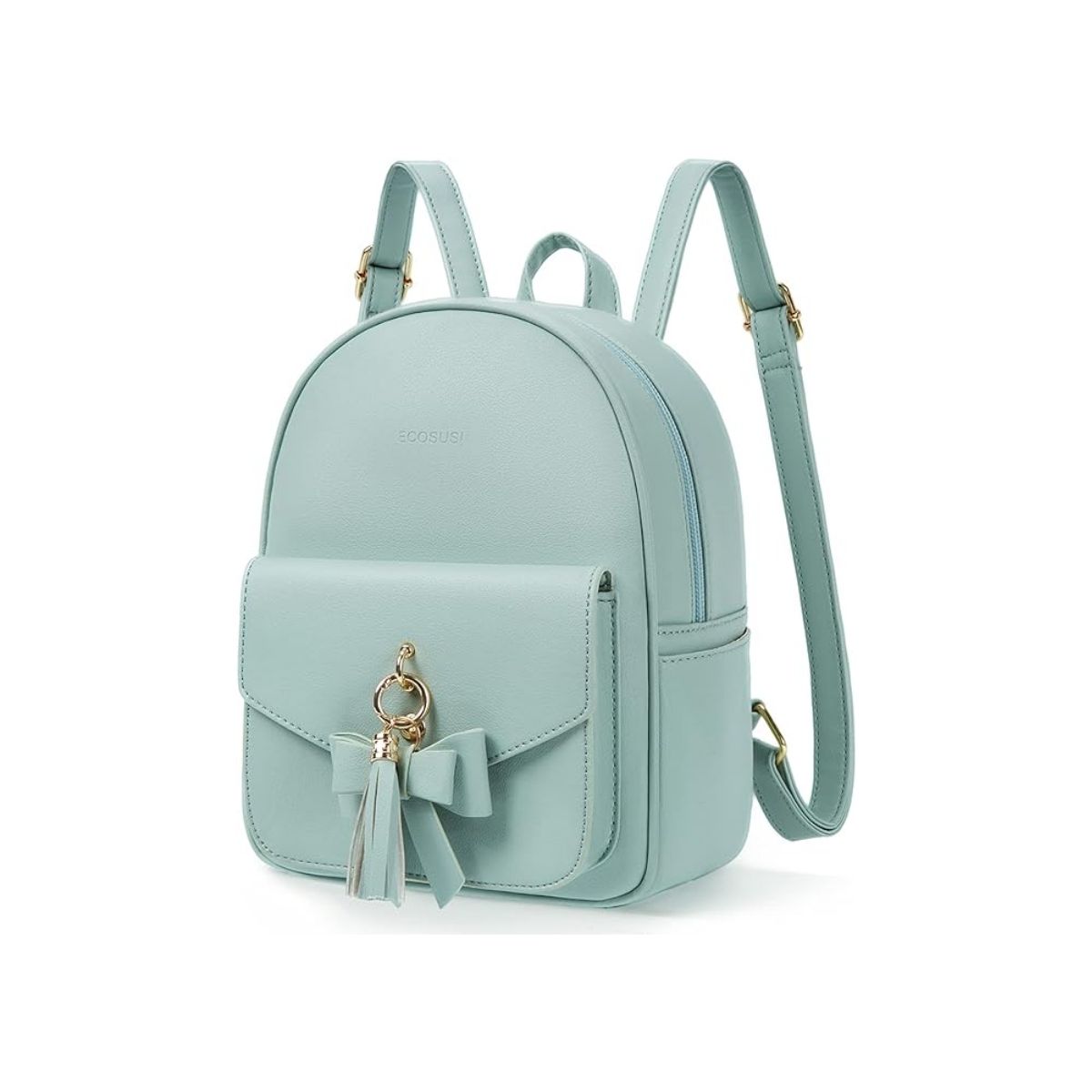 ECOSUSI MINI MOCHILA CON LAZO - VERDE - 1