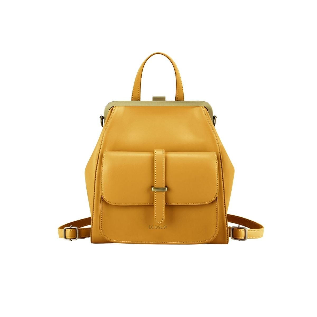 ECOSUSI MOCHILA & BOLSO CASUAL SHORTY - AMARILLO - 1