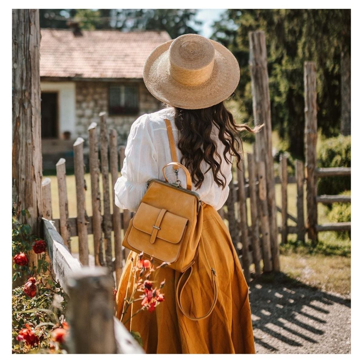 ECOSUSI MOCHILA & BOLSO CASUAL SHORTY - AMARILLO - 3
