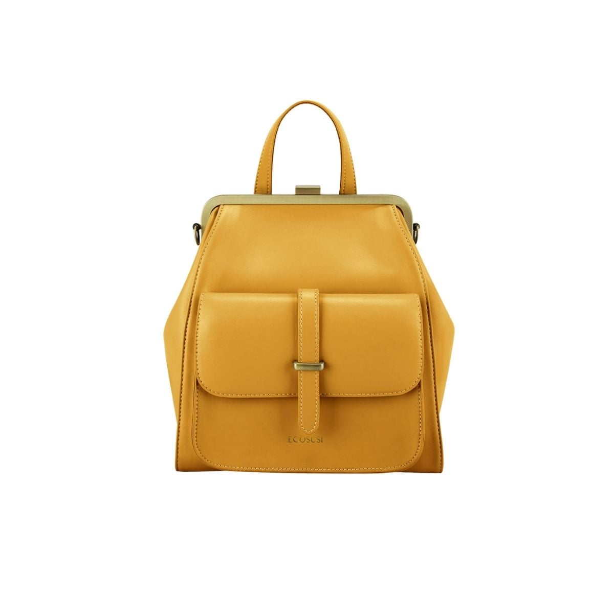 ECOSUSI MOCHILA & BOLSO CASUAL SHORTY - AMARILLO - 4