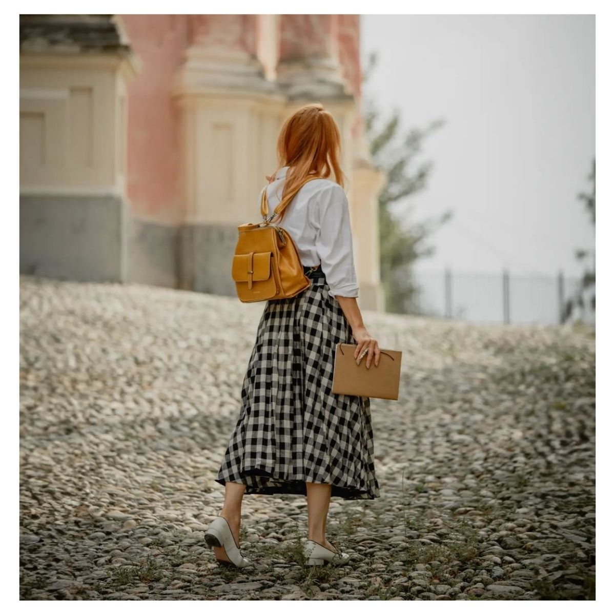 ECOSUSI MOCHILA & BOLSO CASUAL SHORTY - AMARILLO - 5