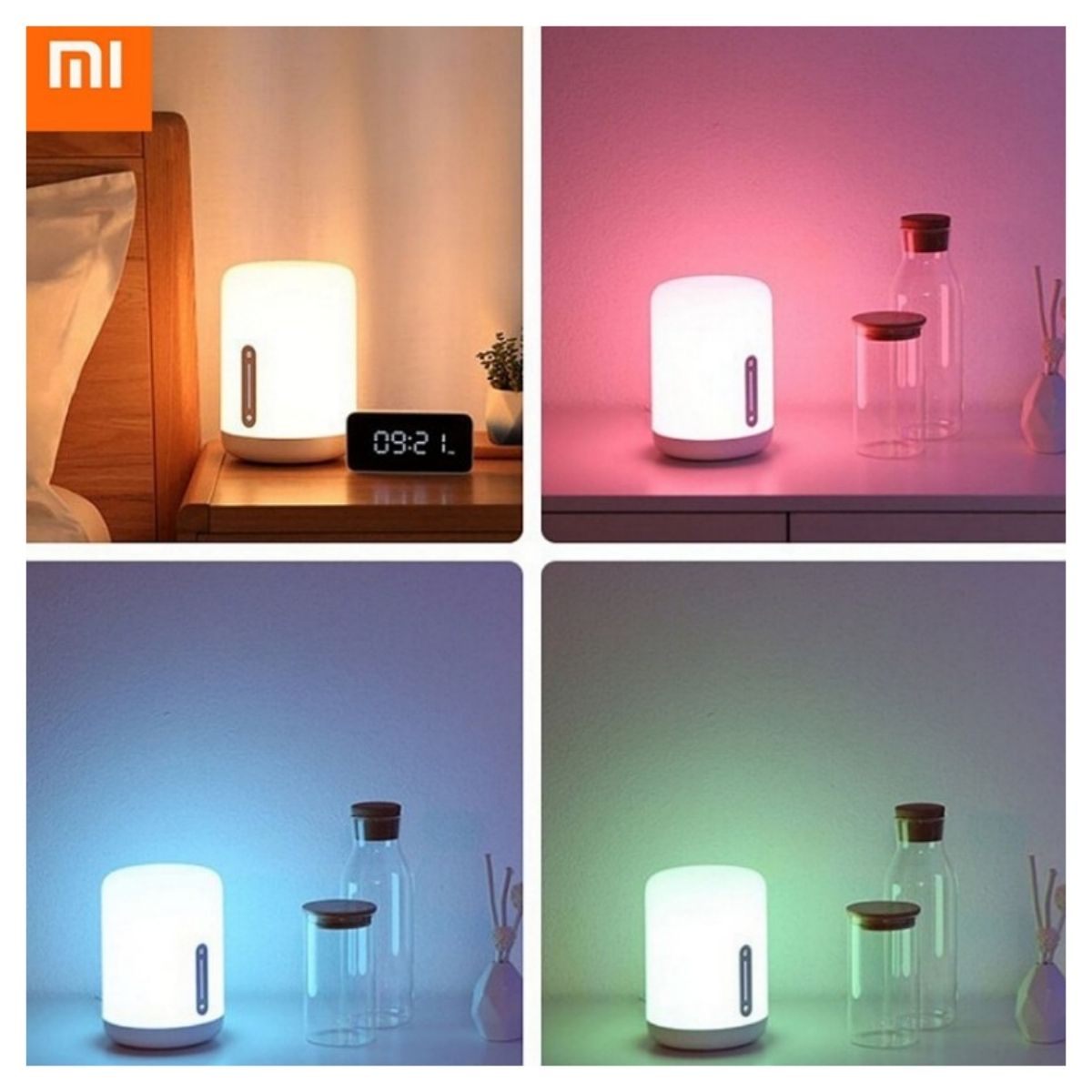 XIAOMI LÁMPARA LED MI BEDSIDE LAMP 2 LED WI-FI - BLANCO - 6