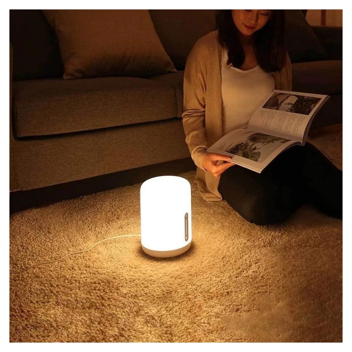 XIAOMI LÁMPARA LED MI BEDSIDE LAMP 2 LED WI-FI - BLANCO - 7