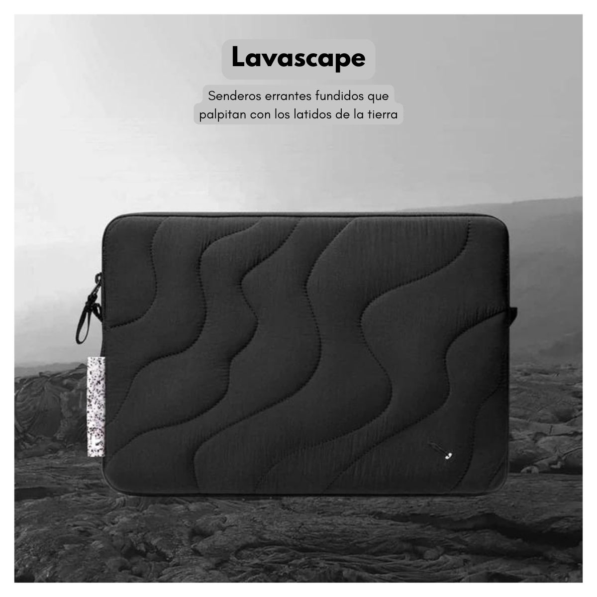 TOMTOC FUNDA LAVASCAPE TERRA-A27 PARA MACBOOK 16' - NEGRO - 3