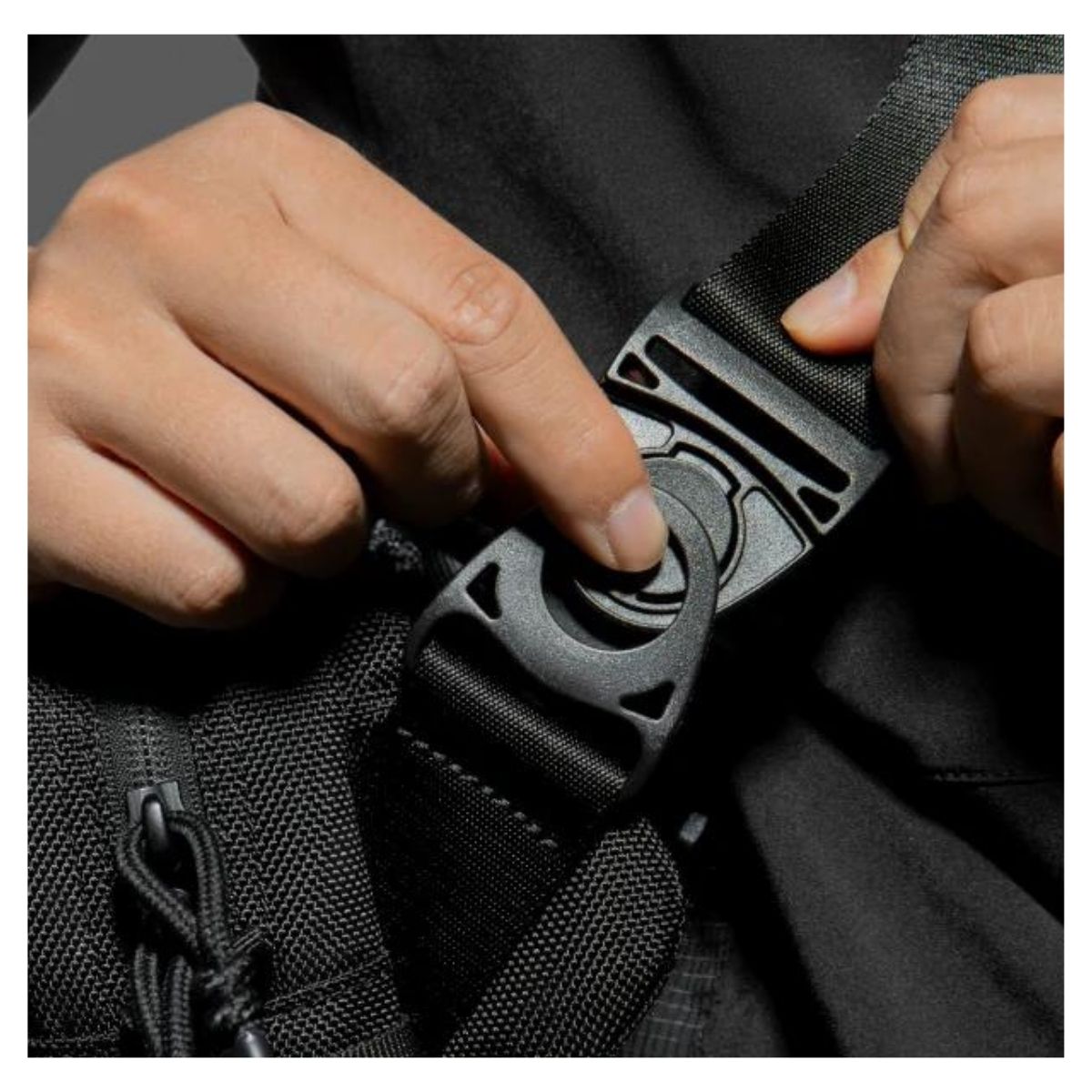 TOMTOC BOLSO SLING WANDER-T26 PARA NS/IPAD MINI (5.5L) - NEGRO - 6