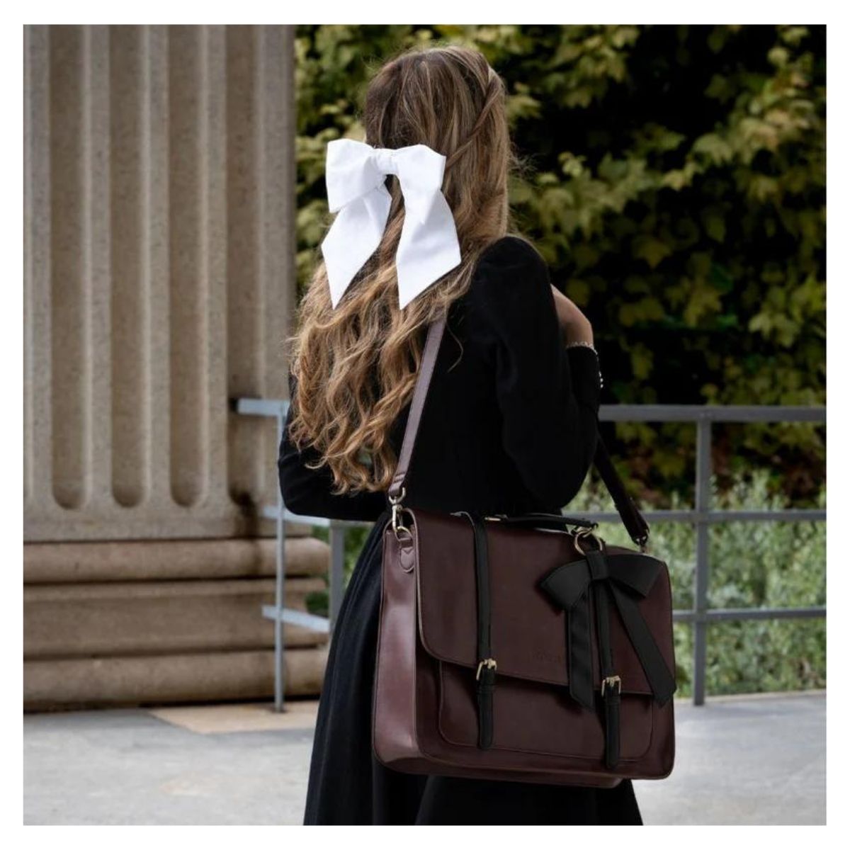 ECOSUSI MALETÍN Y MOCHILA COCOA TRUFFLE PARA NOTEBOOK 15.6' - CAFÉ - 2