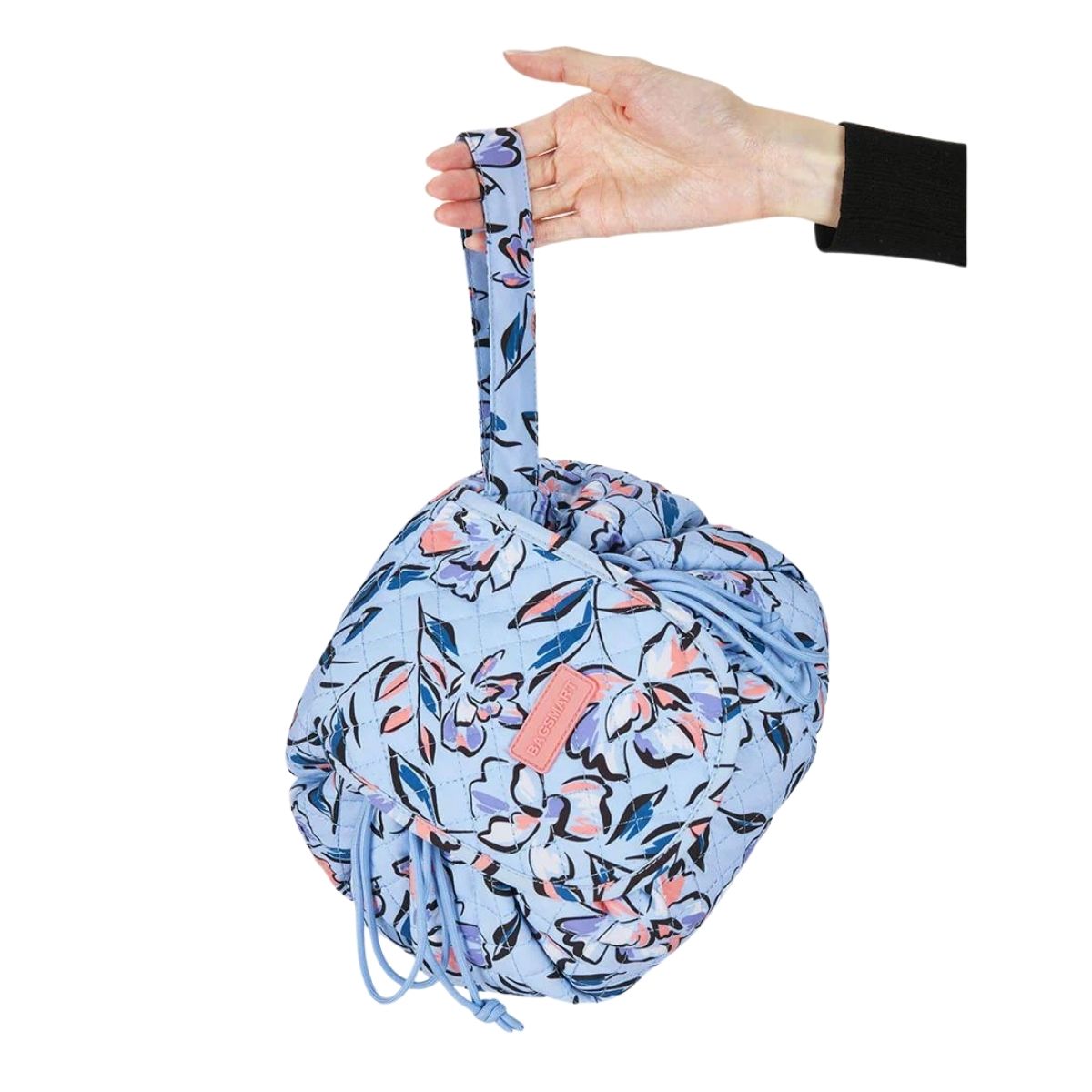 Bagsmart Cosmetiquero Wanderland Acolchado - Celeste Flores - 2