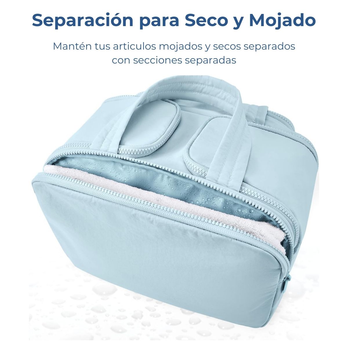 BAGSMART NECESER MULTIFUNCIONAL ZORA SPACESAVER 4 EN 1 - CELESTE - 7