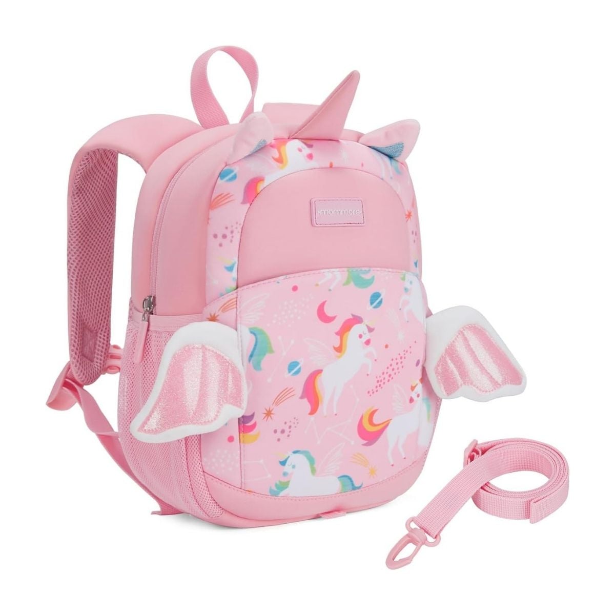 MOMMORE MOCHILA PARA NIÑAS UNICORNIO 6L - ROSADO - 1