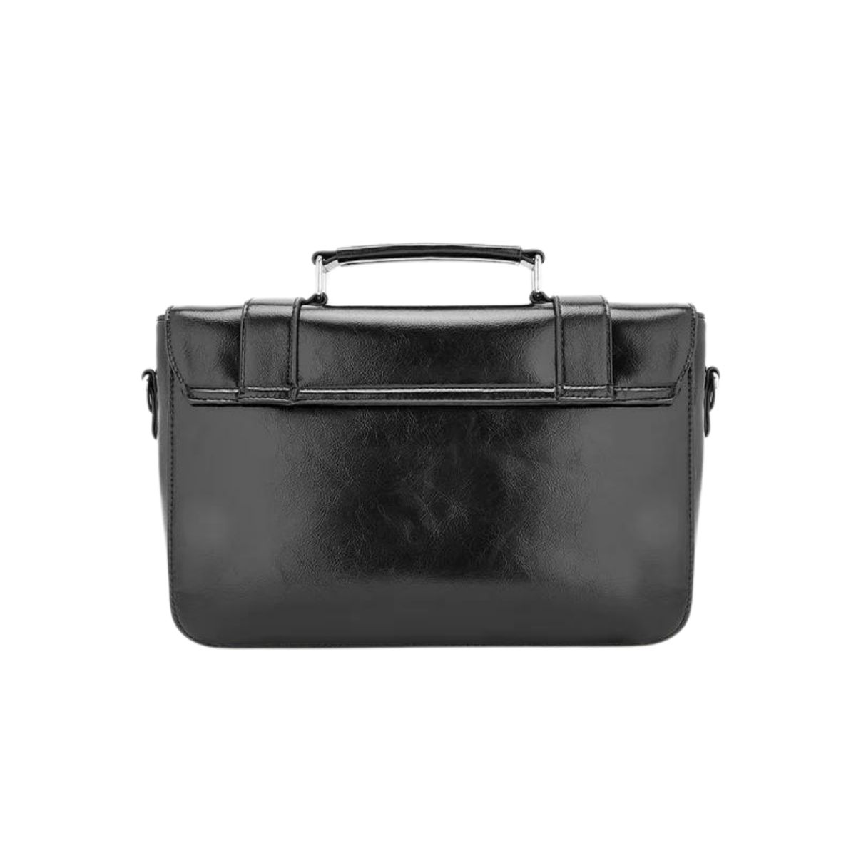 ECOSUSI BOLSO BANDOLERA VINTAGE VICTOR TABLET 10,2'- NEGRO - 5