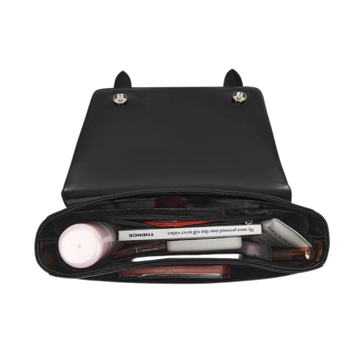 ECOSUSI BOLSO BANDOLERA VINTAGE VICTOR TABLET 10,2'- NEGRO - 6