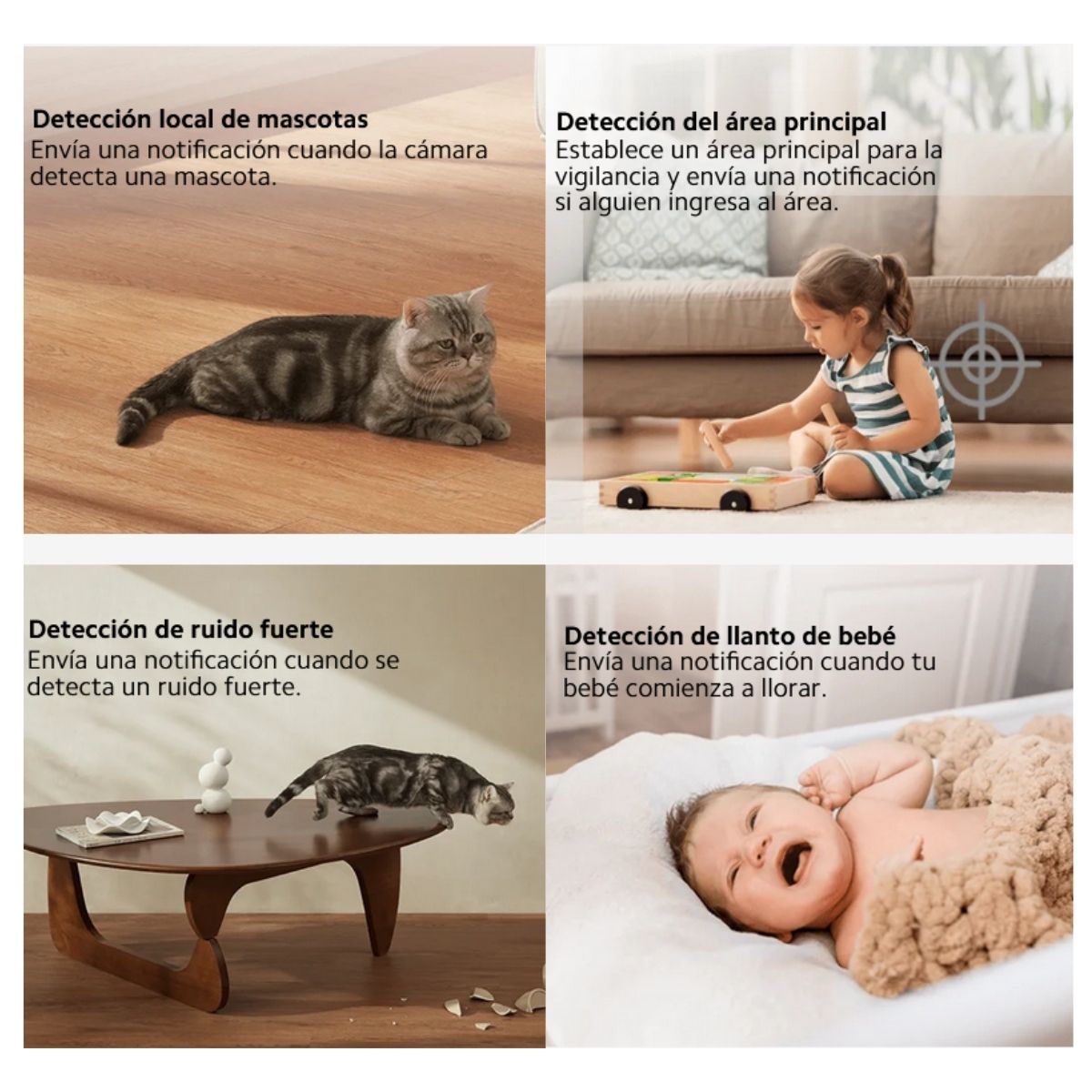 CÁMARA SEGURIDAD XIAOMI INTELIGENTE C500 PRO BLANCO BHR80888GL - 6