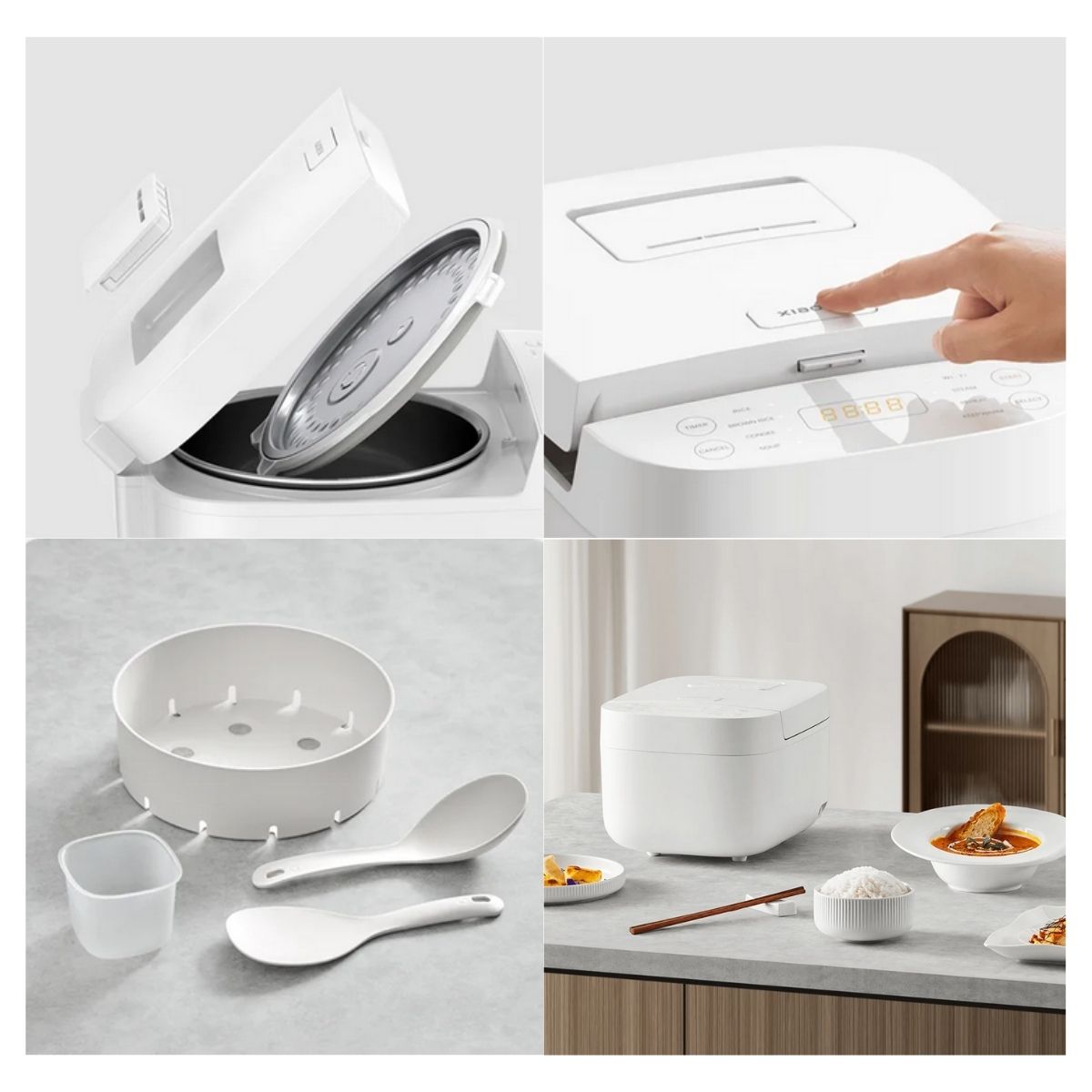 XIAOMI ARROCERA INTELIGENTE SMART MULTIFUNCIONAL RICE COOKER BLANCO - 2