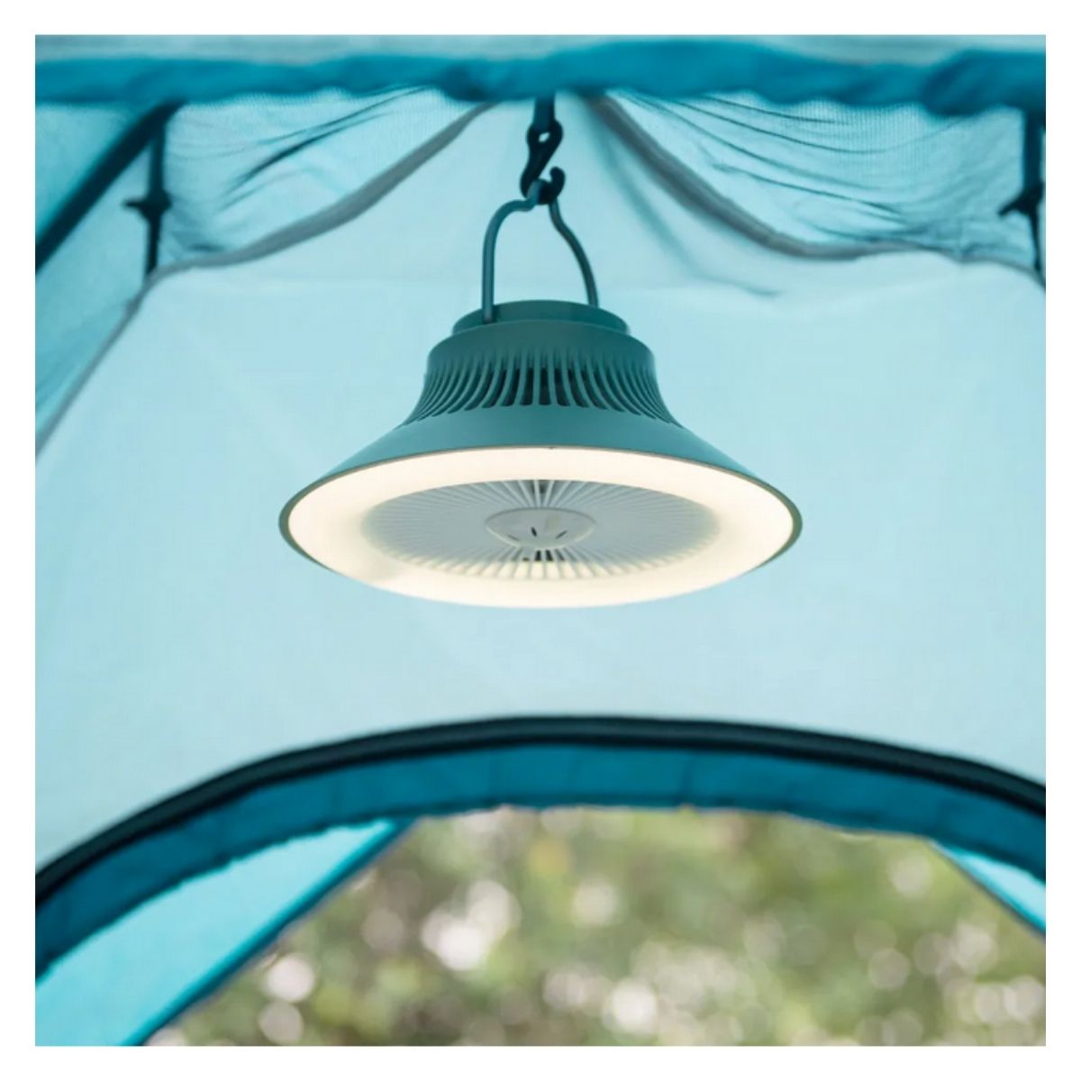 LYDSTO VENTILADOR MULTIFUNCIONAL CAMPING CON DIFUSOR - VERDE - 7