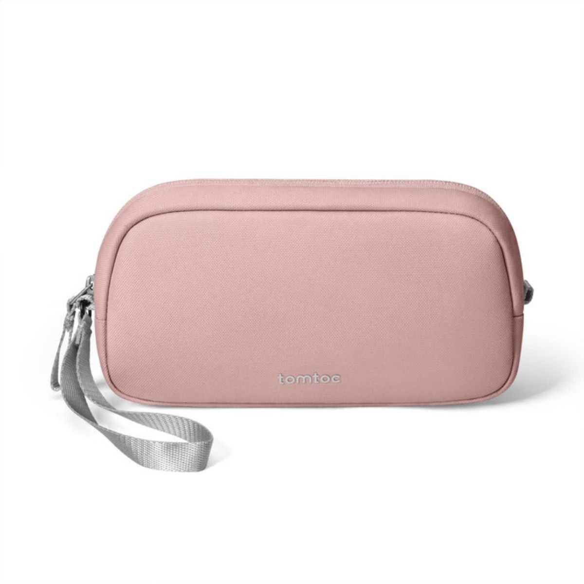 ESTUCHE TOMTOC LIGHT-T12 PARA ACCESORIOS ELECTRÓNICOS PEQUEÑO ROSADO - 1