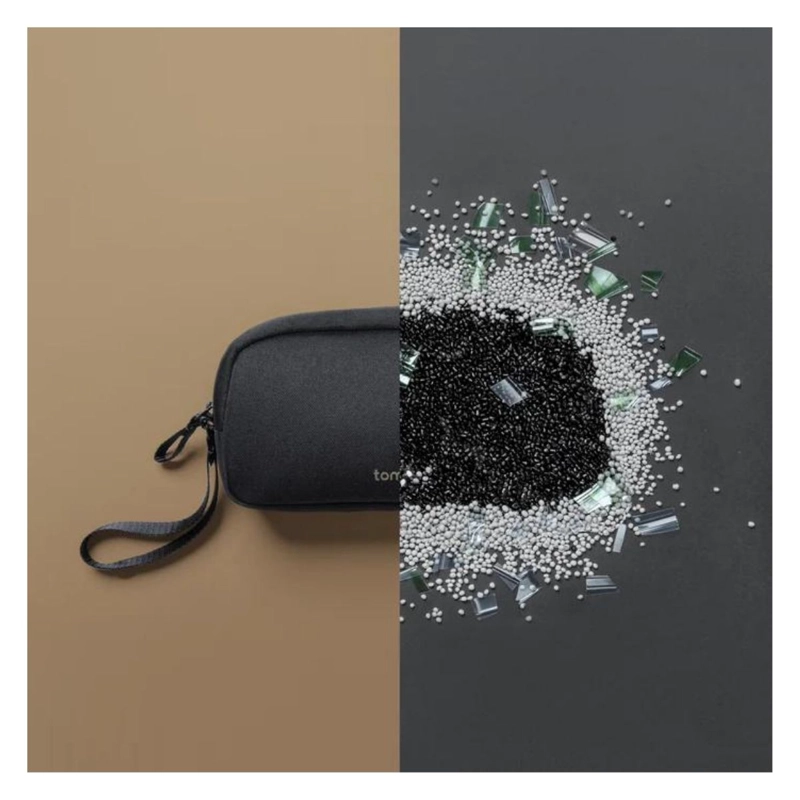 TOMTOC ESTUCHE LIGHT-T12 PARA ACCESORIOS ELECTRÓNICOS PEQUEÑO - NEGRO - 6