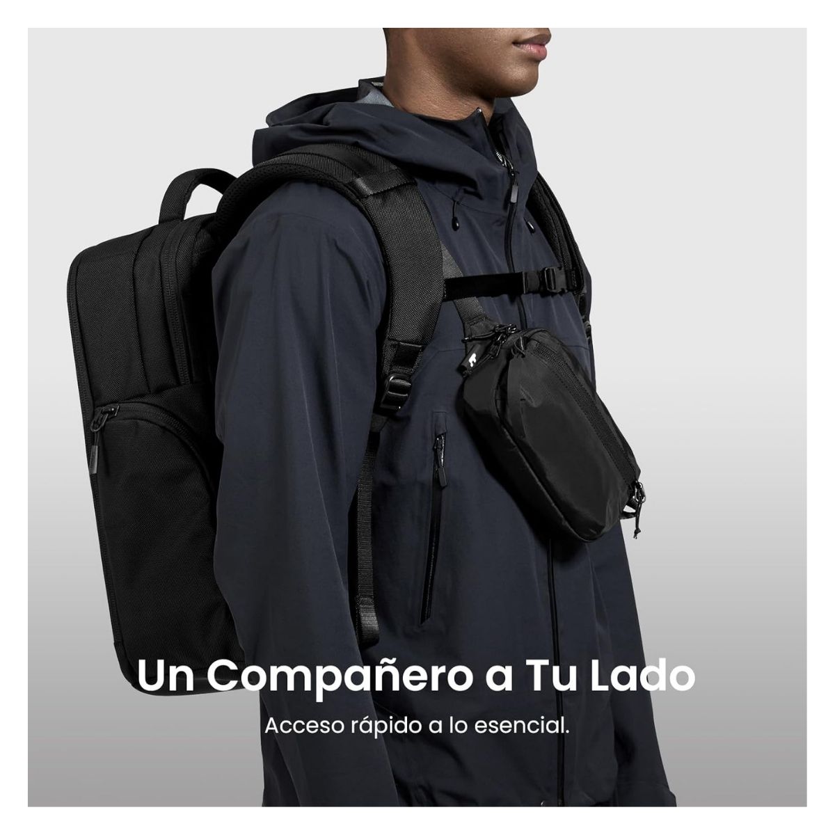 TOMTOC BANANO AVIATOR-T33 3.5L GRANDE - NEGRO - 5
