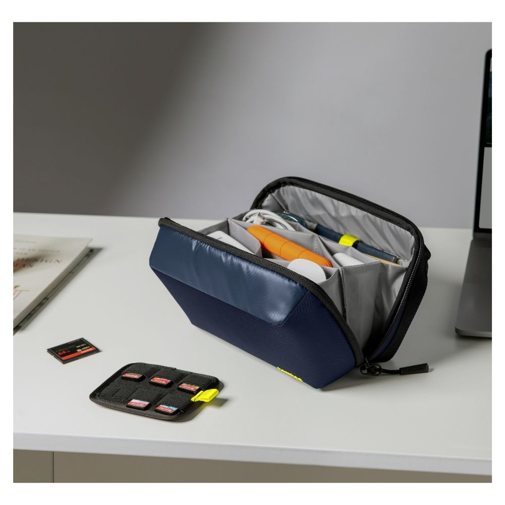 ESTUCHE TOMTOC ORGANIZADOR DE ACCESORIOS NAVIGATOR-T13 2.4L AZUL - 5