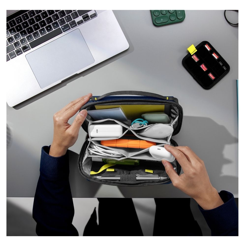 ESTUCHE TOMTOC ORGANIZADOR DE ACCESORIOS NAVIGATOR-T13 2.4L AZUL - 6