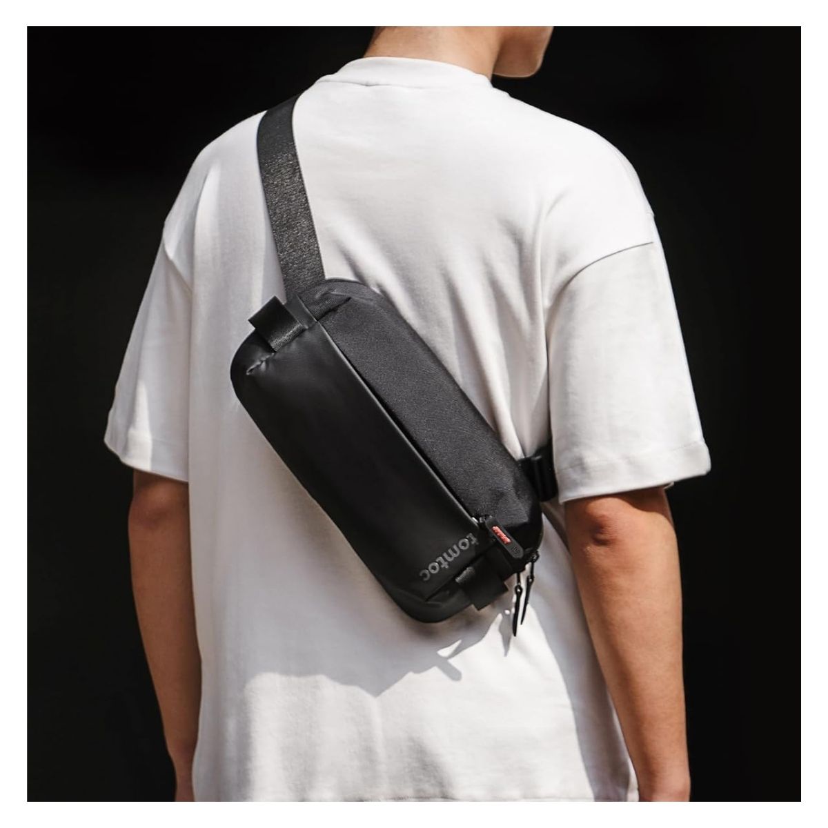 TOMTOC BOLSO SLING EXPLORER-T21 S PARA NS/ IPAD MINI - NEGRO - 2