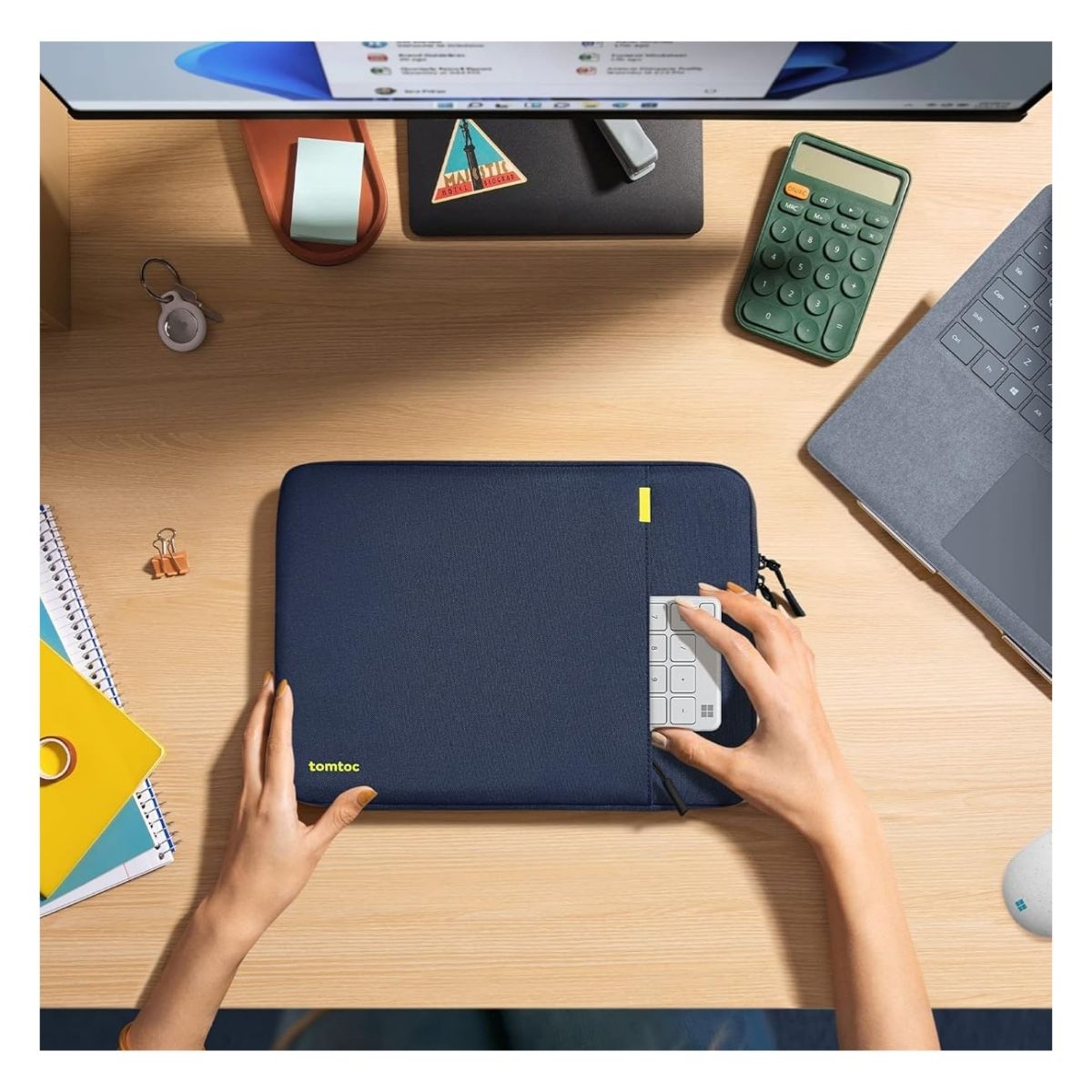 TOMTOC FUNDA DEFENDER-A13 PARA MICROSOFT SURFACE 13,5' - AZUL - 2