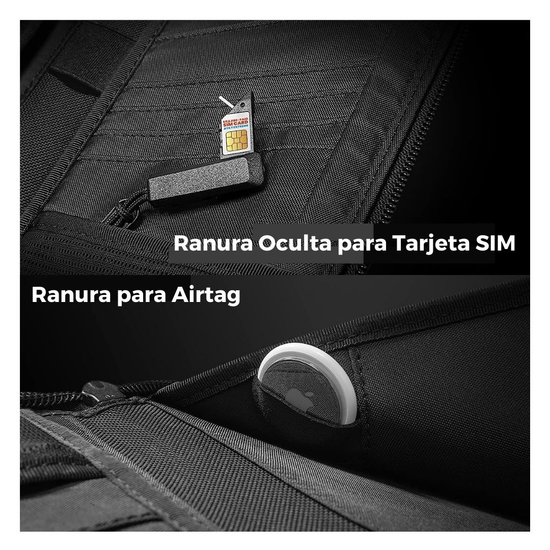 ESTUCHE TOMTOC PARA PASAPORTE NAVIGATOR-T03 NEGRO - 3