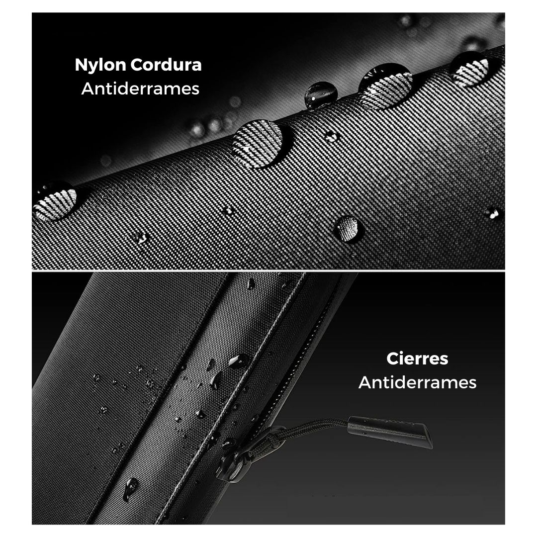 ESTUCHE TOMTOC PARA PASAPORTE NAVIGATOR-T03 NEGRO - 4