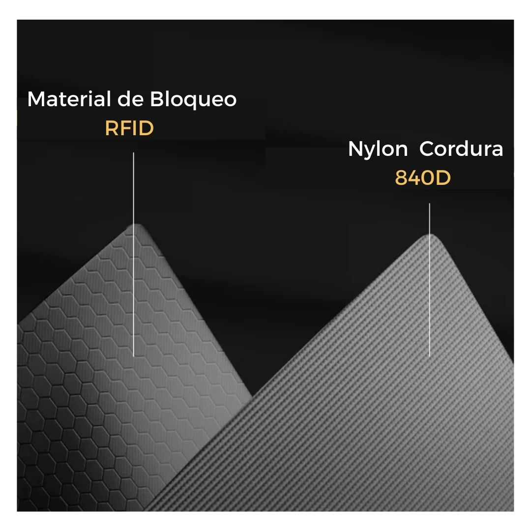 ESTUCHE TOMTOC PARA PASAPORTE NAVIGATOR-T03 NEGRO - 5