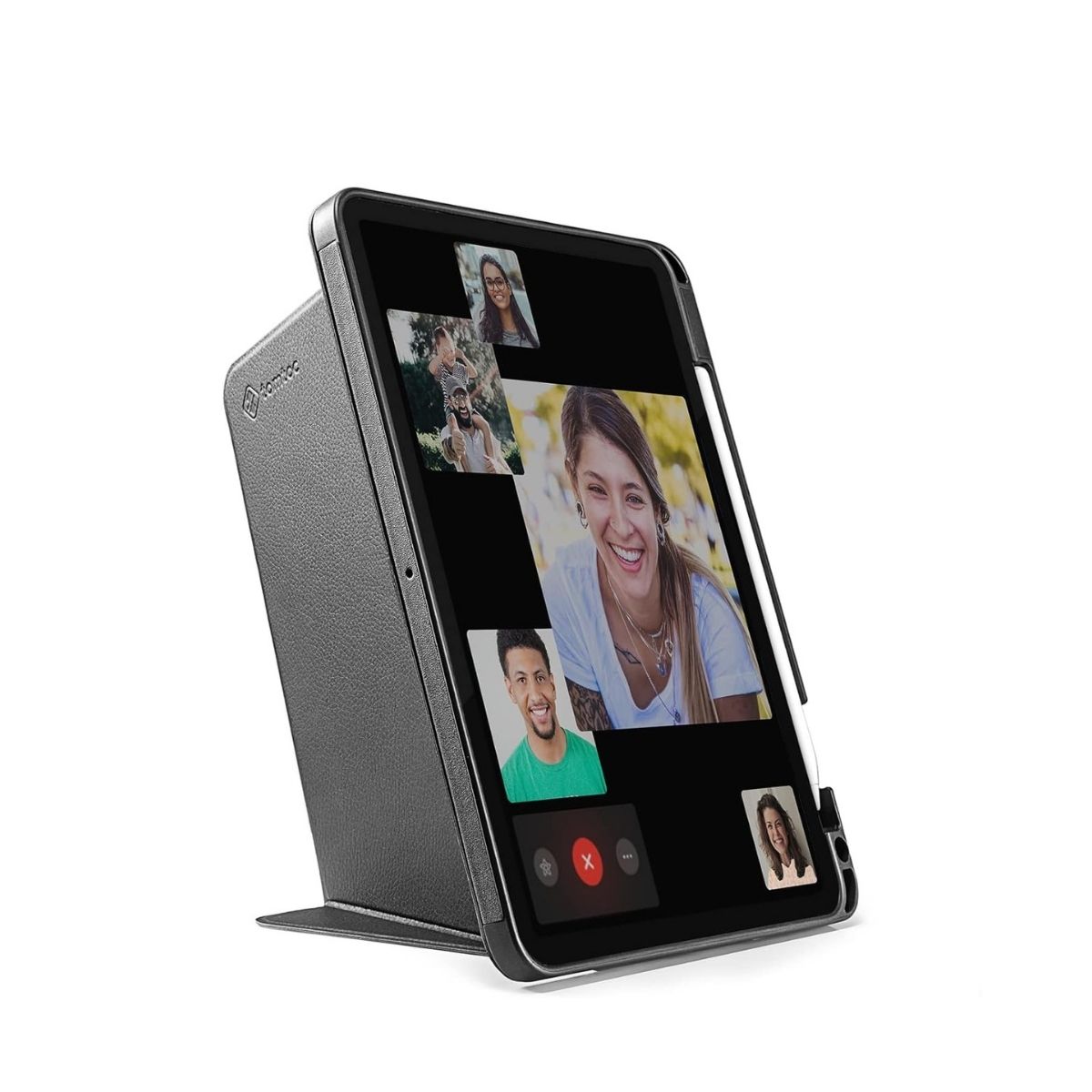 TOMTOC FUNDA VERTICAL INSPIRE-B50 TRI-MODE PARA IPAD AIR 4/5 DE 10.9″ - NEGRO - 4