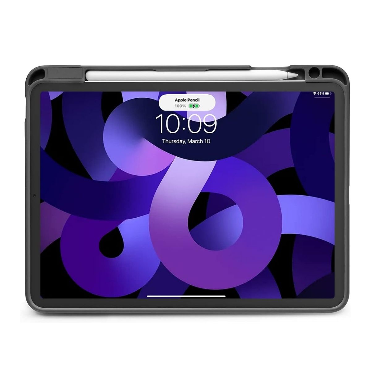 TOMTOC FUNDA VERTICAL INSPIRE-B50 TRI-MODE PARA IPAD AIR 4/5 DE 10.9″ - NEGRO - 6