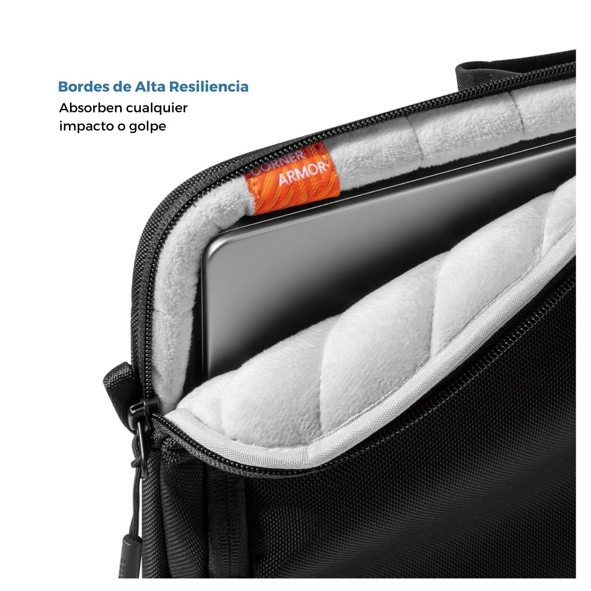TOMTOC MALETÍN DELGADO DEFENDER-A30 PARA MACBOOK 14' - NEGRO - 3